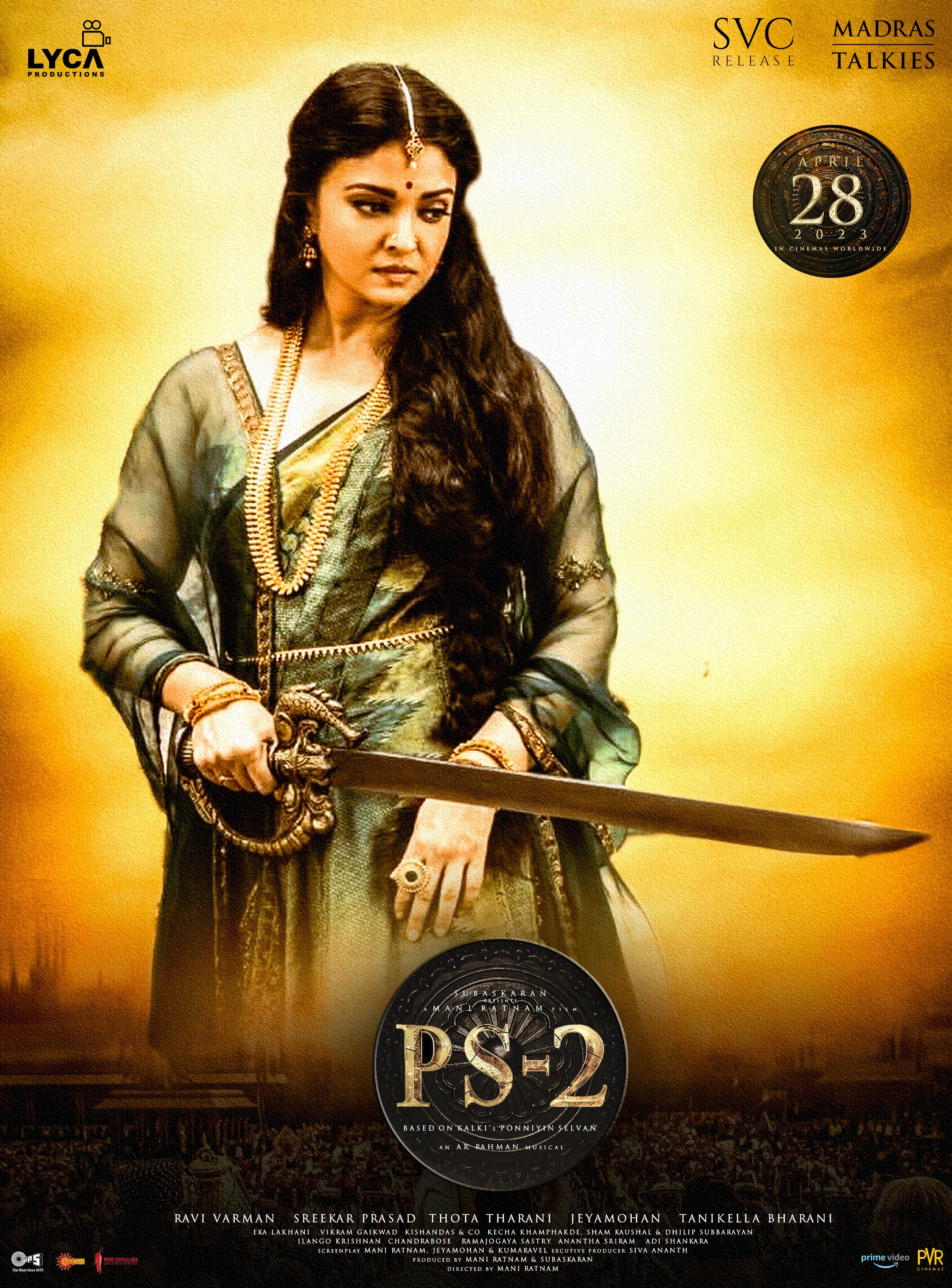 Aishwarya Rai Bachchan in Ponniyin Selvan 2