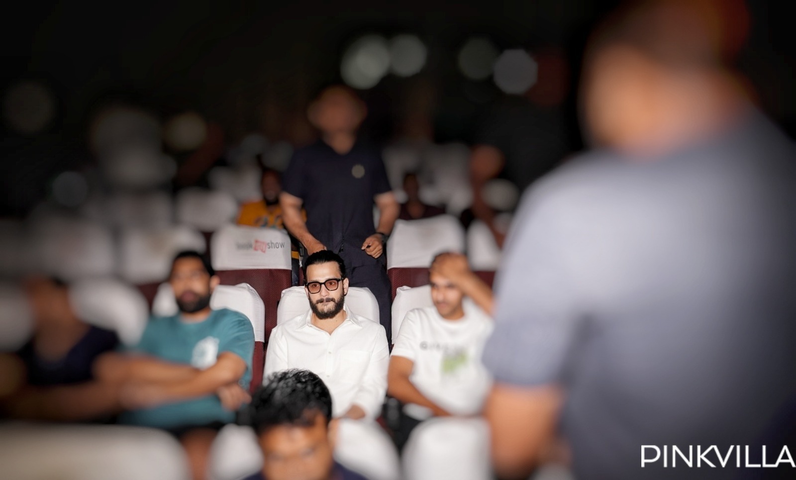 Akhil Akkineni Watching Agent's FDFS With Fans In Theater