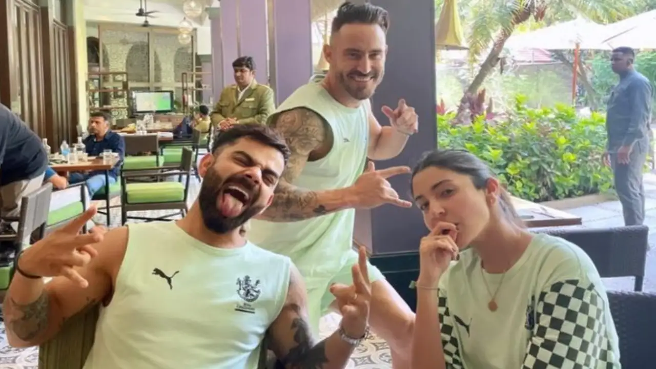 1951592305 anushka sharma virat kohlis goofy pic with faf du plessis is unmissable actress reveals their band name 1280*720
