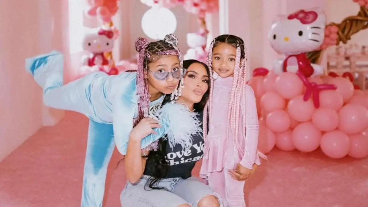 332276069 kim kardashian and nortgh west 1280*720