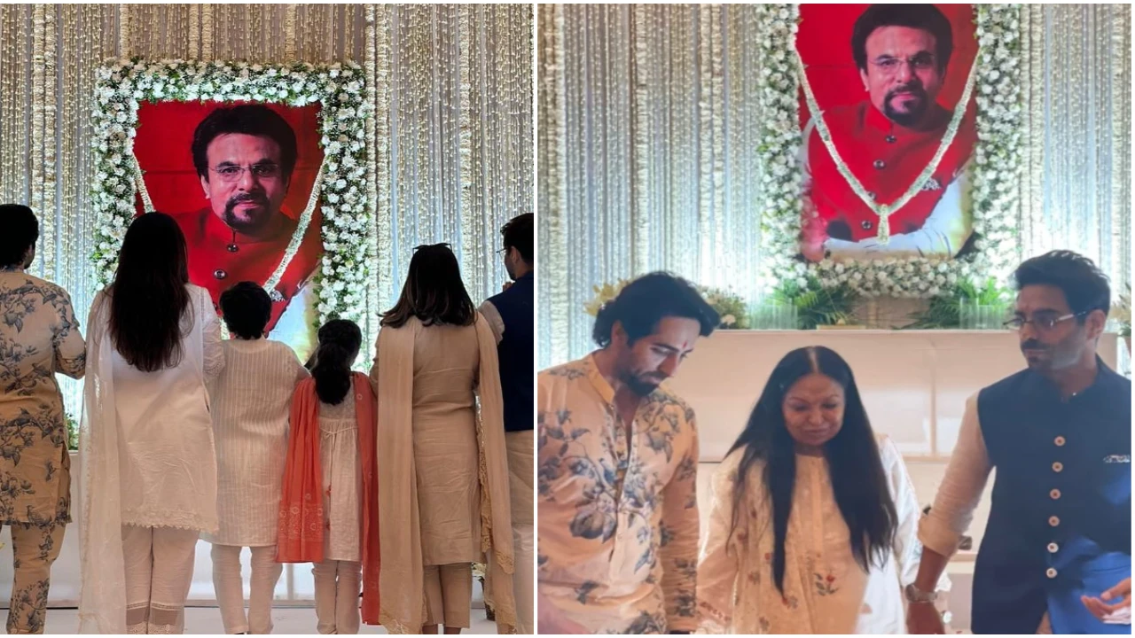 1077312452 ayushmann khurranas emotional note after his father p khurranas death maa ka khayal rakhna hai 1280*720