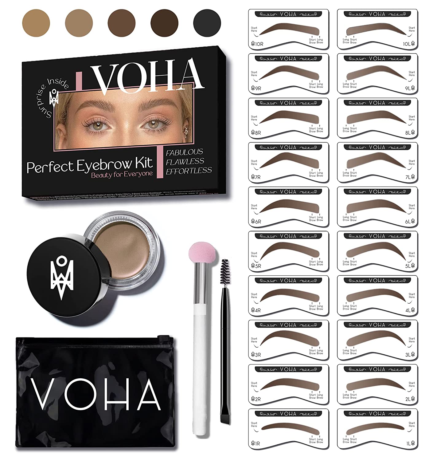 VOHA Perfect Eyebrow Kit