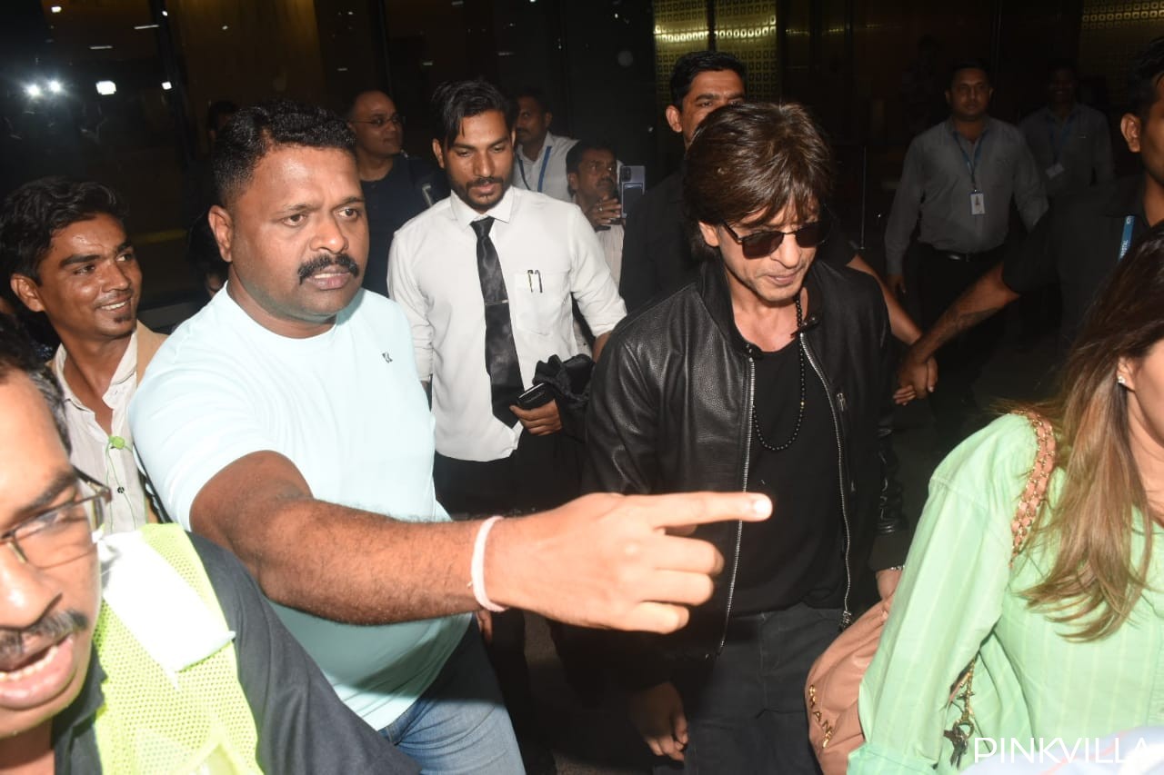 Shah Rukh Khan arrives in Mumbai