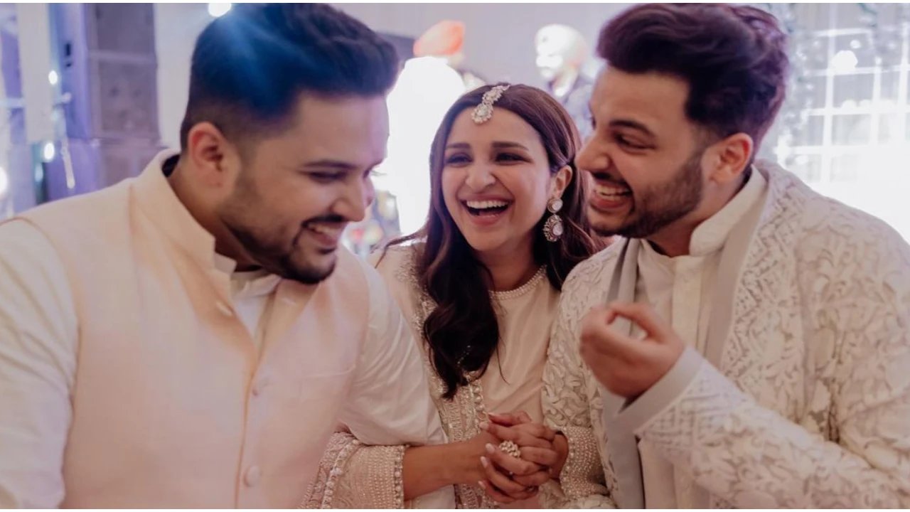 1734703522 parineeti chopra looks blissful in unseen candid pic with brothers shivang and sahaj during her engagement 1 1280*720