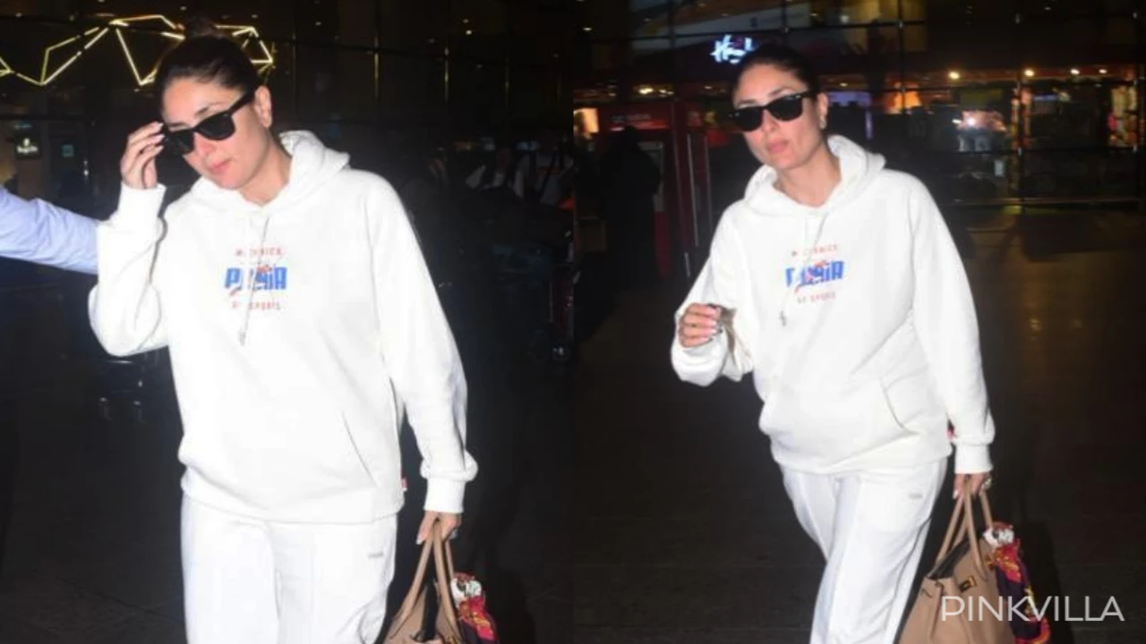 Kareena Kapoor Khan Is A Vision In White Co-Ord Set As She Returns From Monaco Grand Prix 2023;  see pics