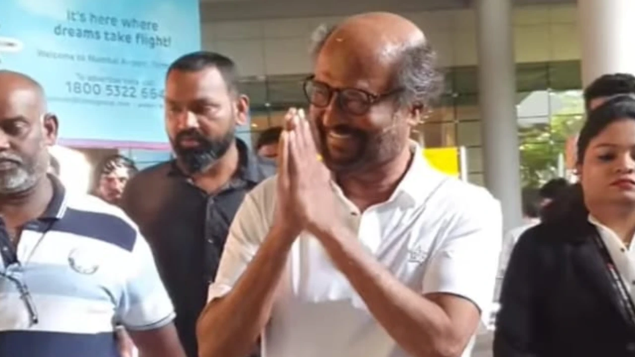 680557586 rajinikanth clicked at mumbai airport 1280*720