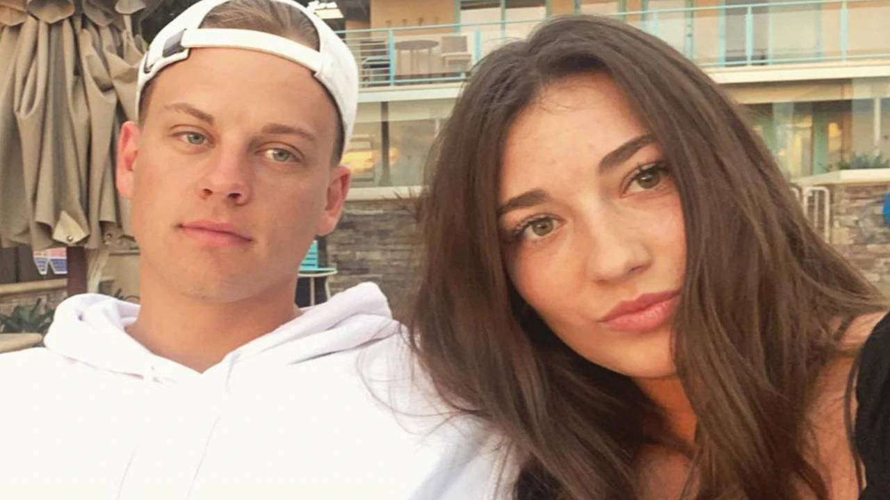 739971454 joe burrow and girlfriend olivia holzmacher 1280*720