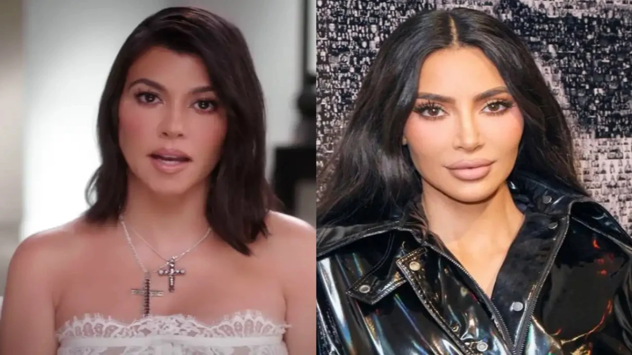 Are Kim Kardashian & Sister Kourtney Talking After Infamous Fight?  This is the ‘current status’