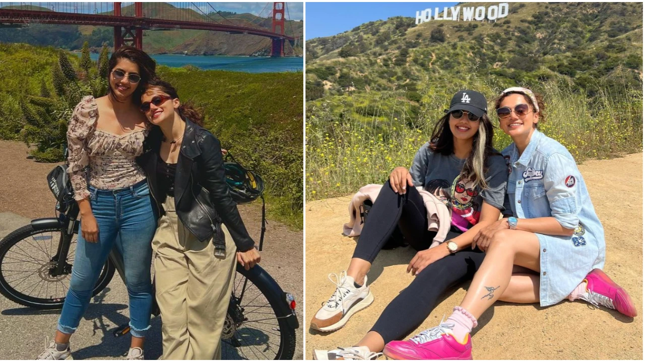 Taapsee Pannu drops PICS from US vacation;  Funny answer given when asked about the never ending holiday