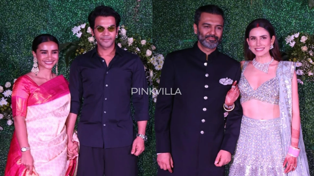 Sonali Sehgal-Ashesh Sajnani wedding reception: Rajkumar-Patralekha, Nusrat and others attend;  Picture