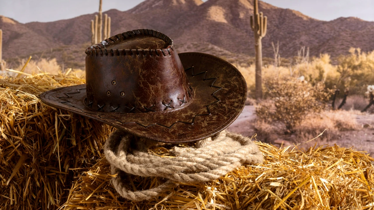 Traditional Weave Straw Hat with Cord String Hat Band