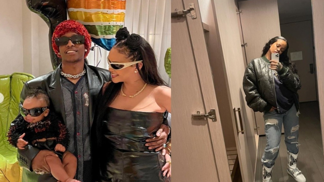 Pregnant Rihanna goes on romantic date with A$AP Rocky after
