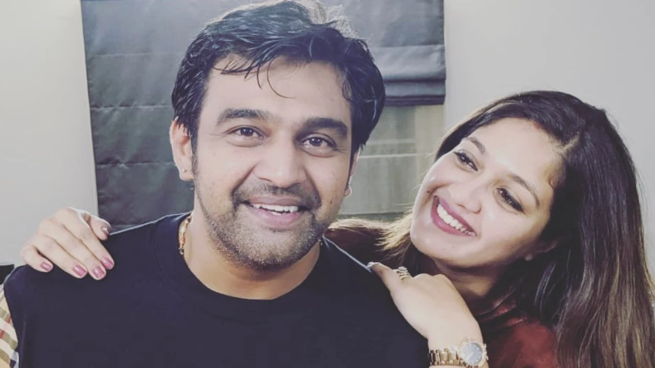 Chiranjeevi Sarja death anniversary: ​​Meghana Raj shares an unseen picture remembering her late husband