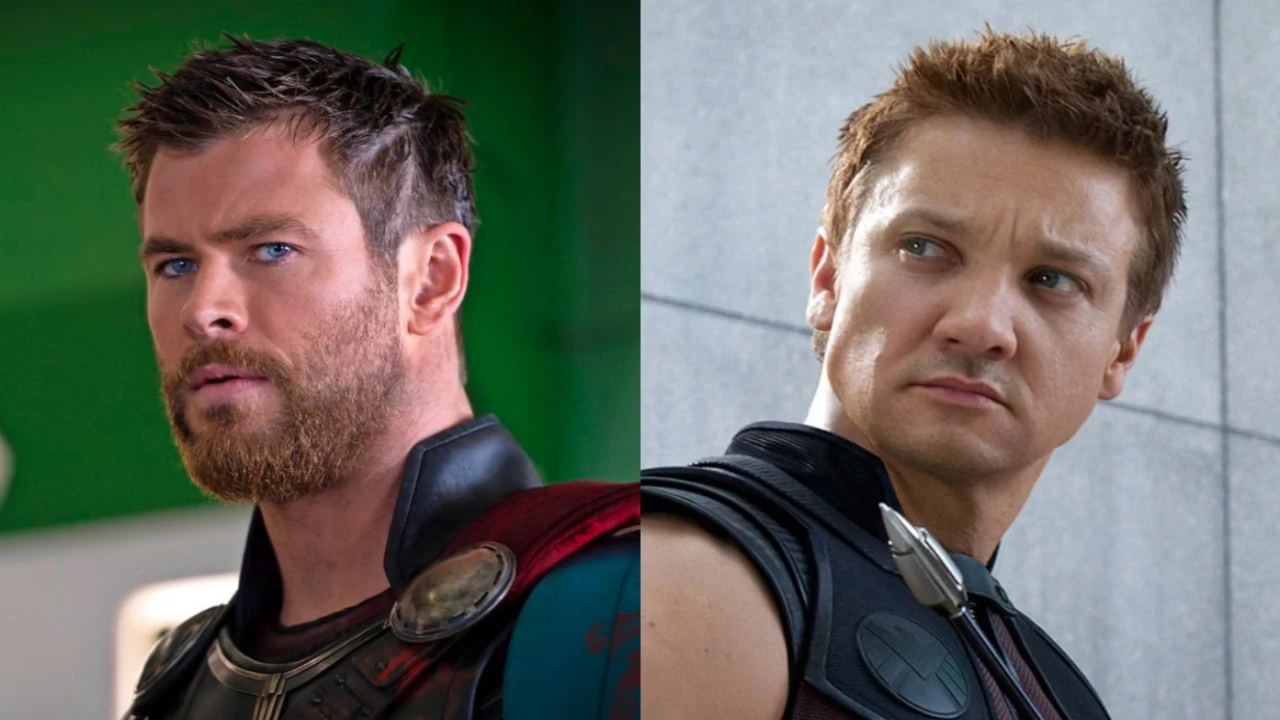 190157171 chris hemsworth jeremy renner 1280*720