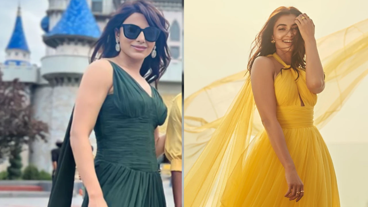 Fashion Face Off: Samantha Ruth Prabhu or Pooja Hegde;  Who wore the cape gown better Gauri and Nainika?