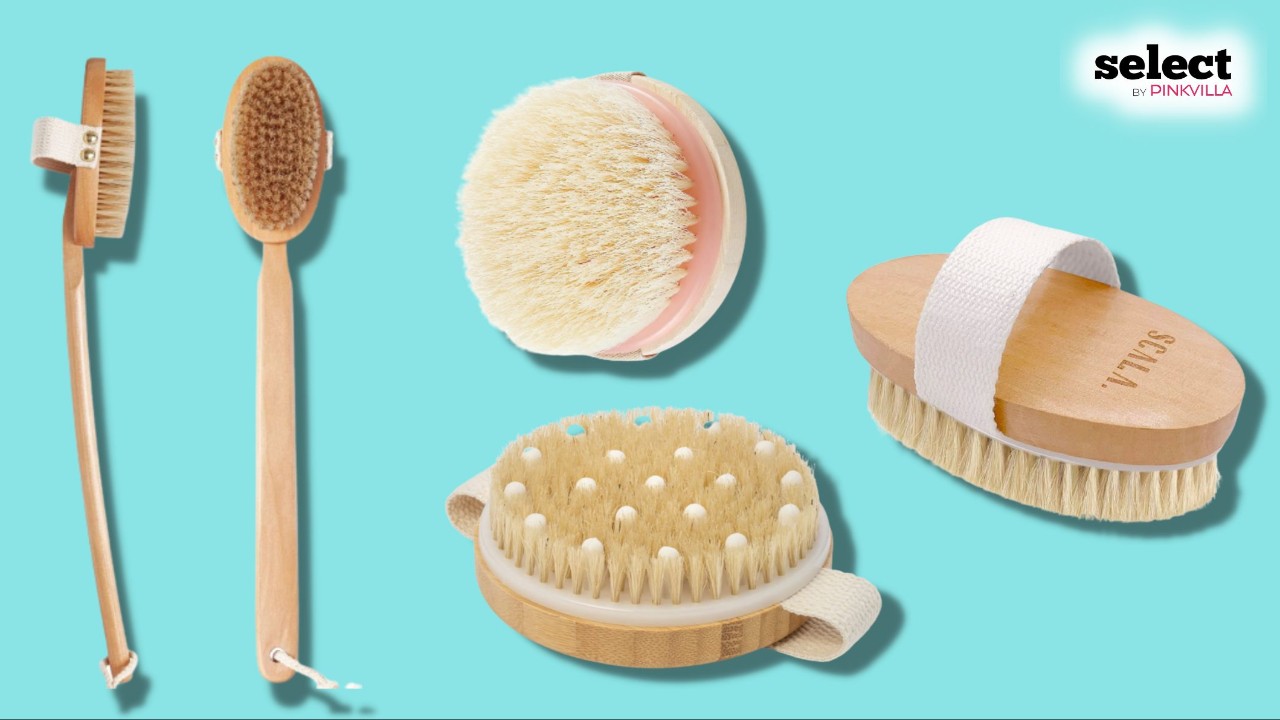 CSM Mini Dry Brush - Natural Bristle Small Body Brush, Exfoliating Facial Cleansing Brush for Soft Skin and Other Sensitive Areas Like Your Neck, Ches