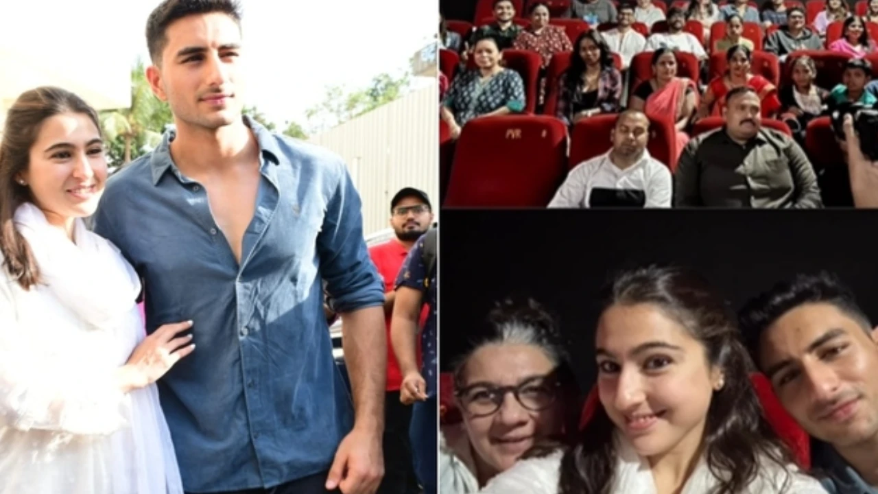 Sara Ali Khan watched ‘Sahparivar’ a little bit differently;  spends Sundays with mother Amrita and brother Ibrahim