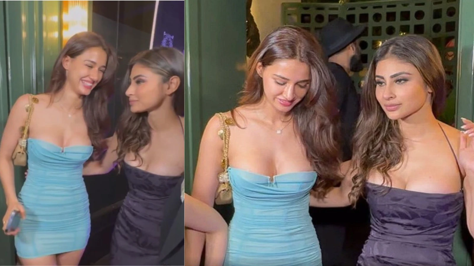 Disha Patani and Mouni Roy ooze oomph in sultry short dresses at an event;  WATCH | PINKVILLA