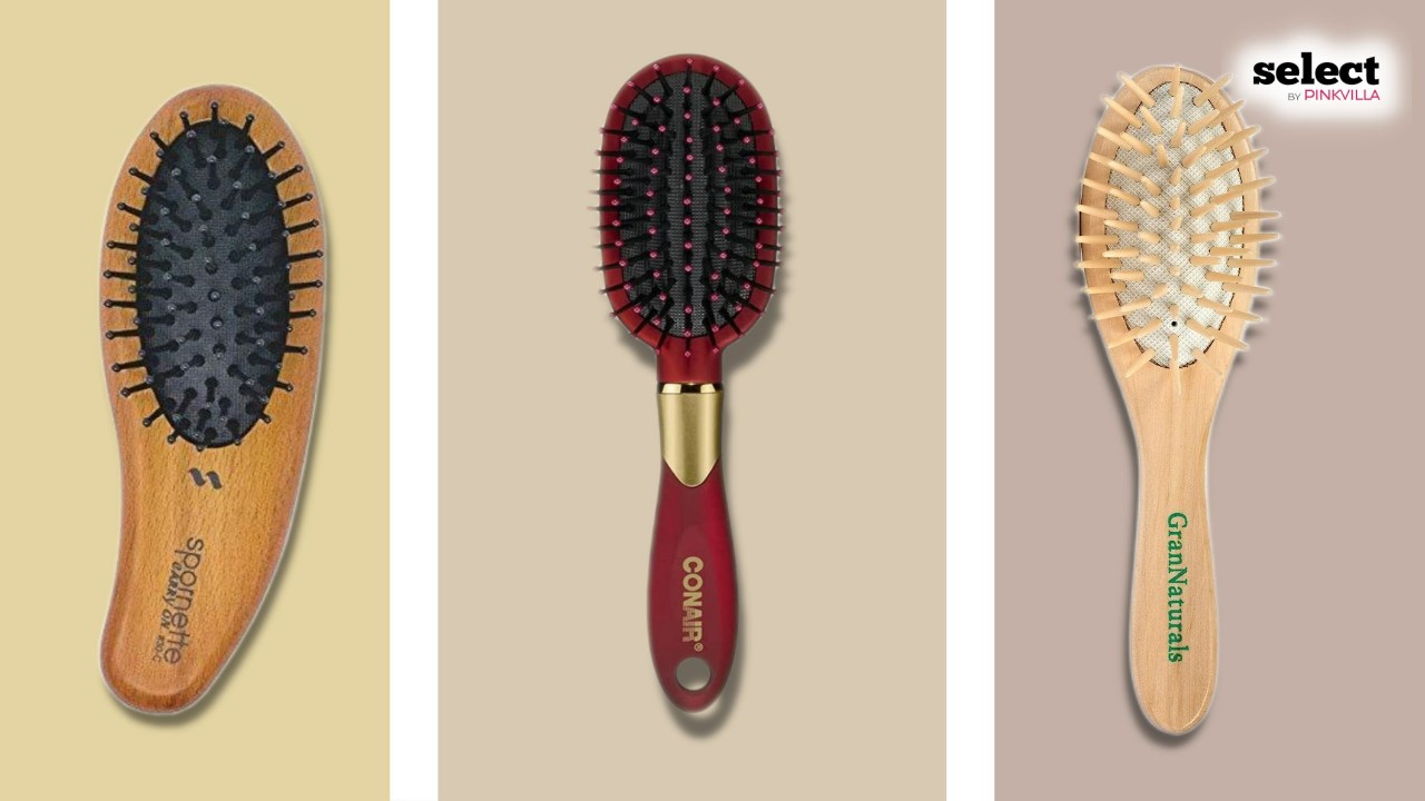 Thin brush fixed and resistant bristles for decorative effect