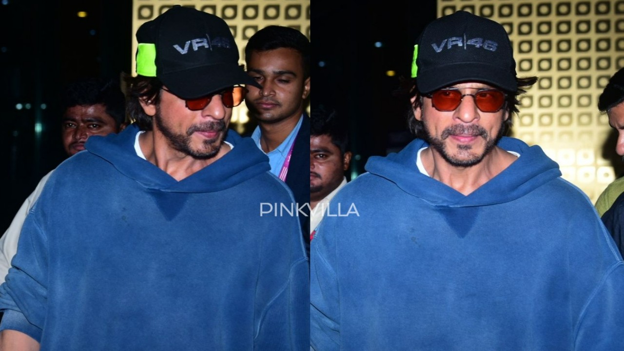 Shah Rukh Khan looks hale and hearty as he returns to Mumbai amid