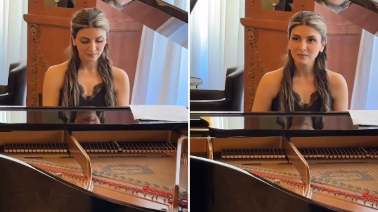 Guarda: come Kareena Kapoor ha interagito con Riddhima Kapoor Sahni suonando Hai Apna Dil To Awara al pianoforte in Italia