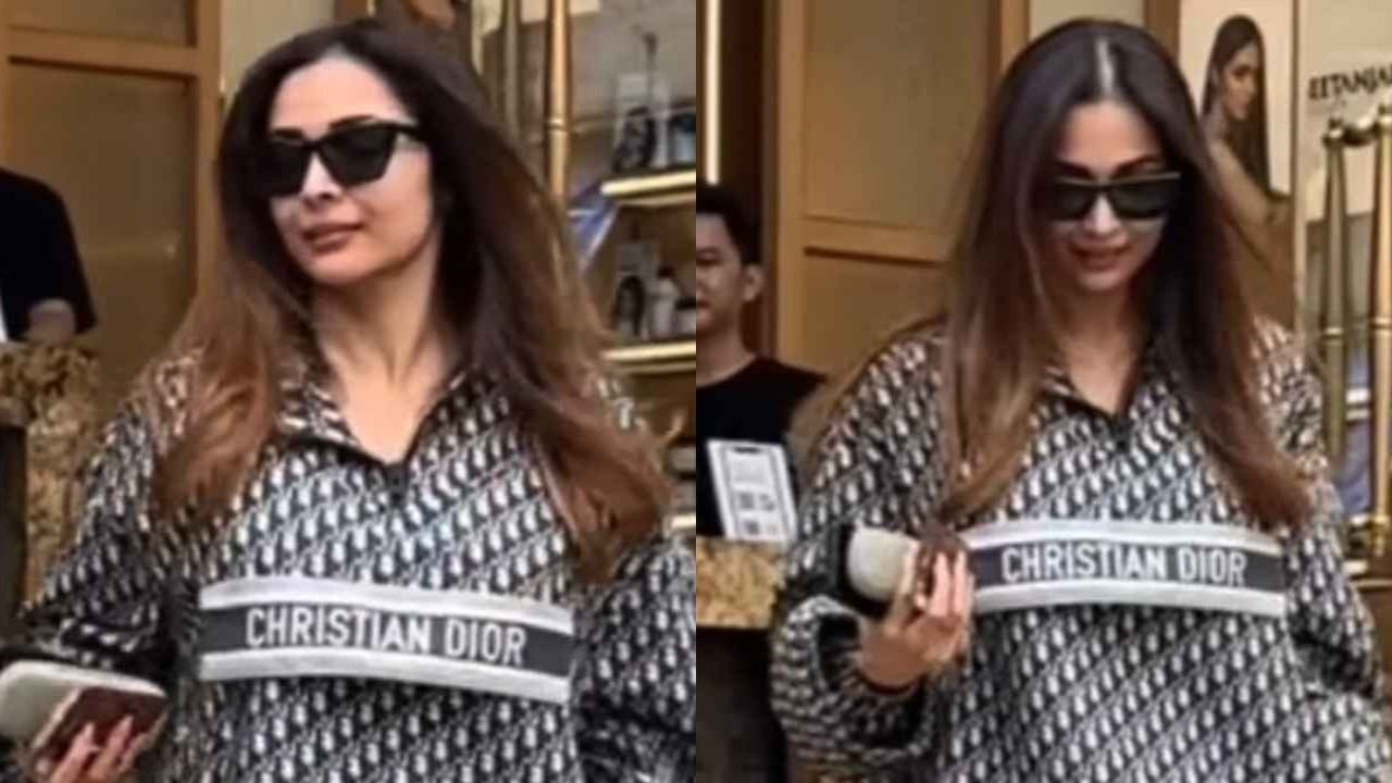 Malaika Arora's Christian Dior hoodie for self-care day screams 'expensive';  Can you guess its price? | PINKVILLA