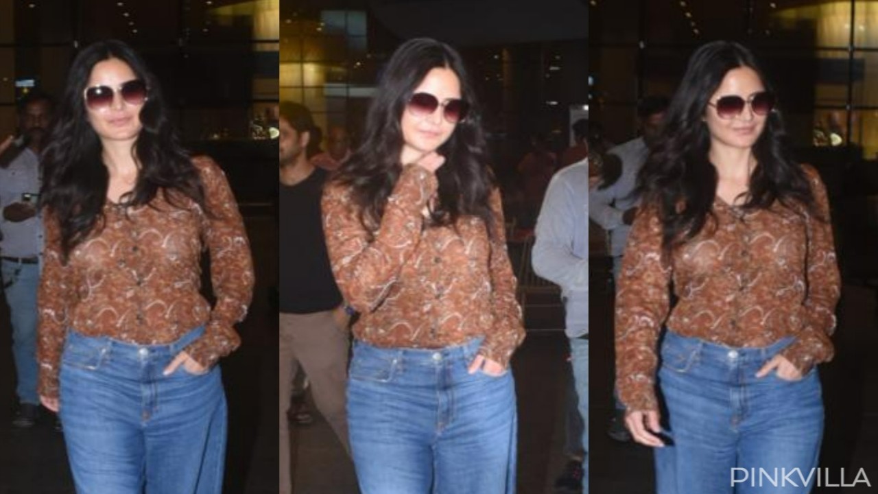 Katrina Kaif looks uber cool in casual outfits as she gets spotted at  Mumbai airport; See PICS | PINKVILLA