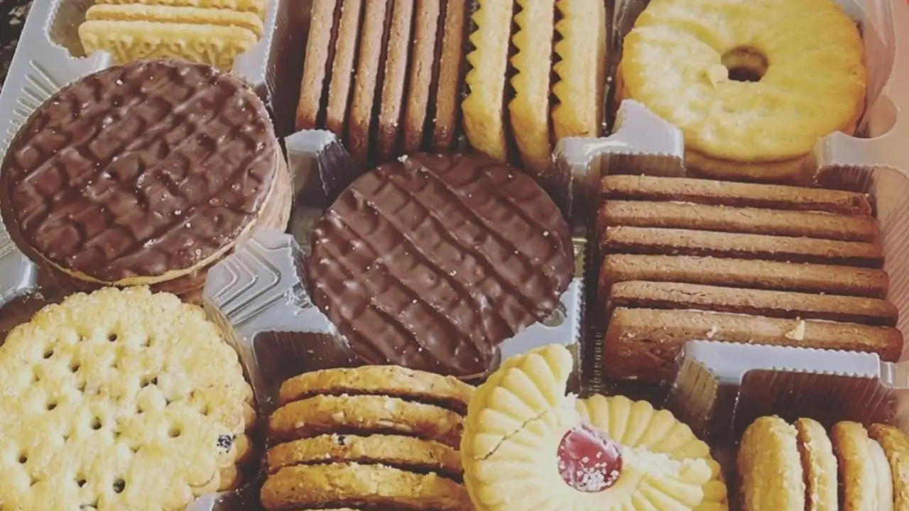 A delicious tray of assorted biscuits Anushka Sharma's IG