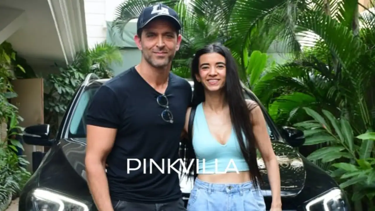 Hrithik Roshan and girlfriend Saba Azad are all smiles as they get clicked in the city; PICS