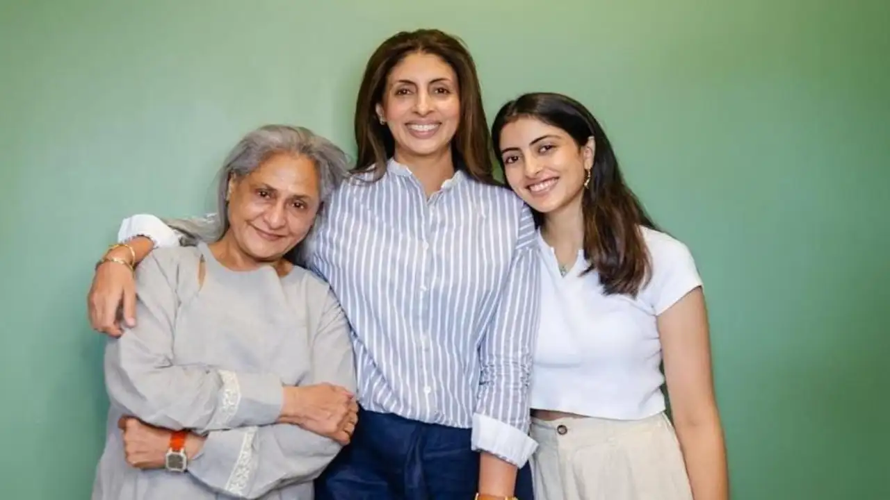 Navya Nanda ventures into podcasting with 'What The Hell Navya' (Credit Navya Nanda Instagram) Navya Nanda, Jaya Bachchan, Shweta Bachchan