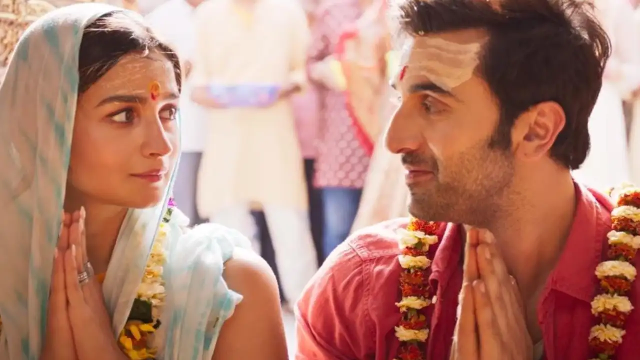 Ranbir Kapoor and Alia Bhatt's Brahmastra continues its steady run at the box office (Credit: Sony Music India YouTube channel) Ranbir Kapoor, Alia Bhatt