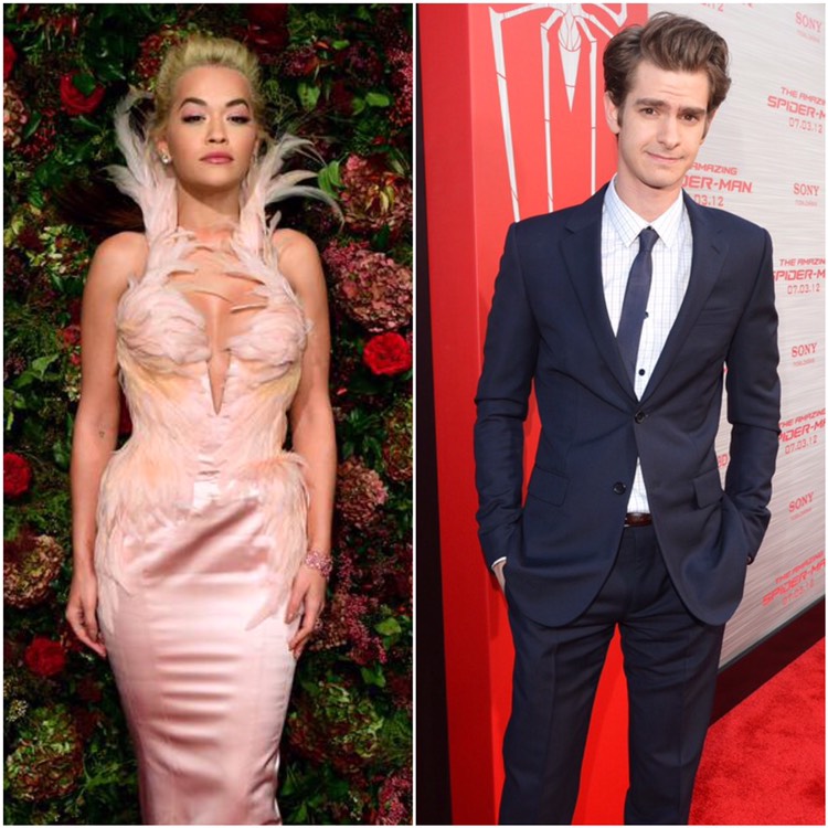 Rita Ora, Andrew Garfield dating each other