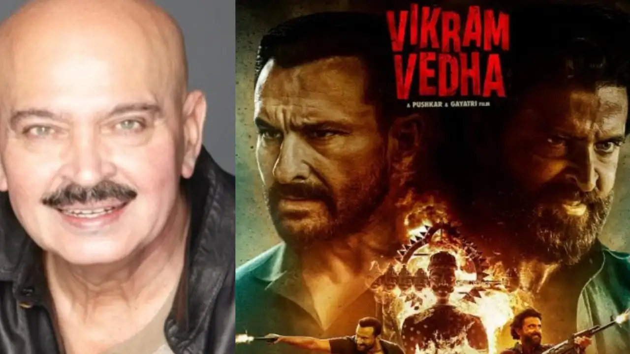Rakesh Roshan reviews son Hrithik Roshan's film (Credit: Rakesh Roshan Twitter) Rakesh Roshan, Hrithik Roshan, Saif Ali Khan