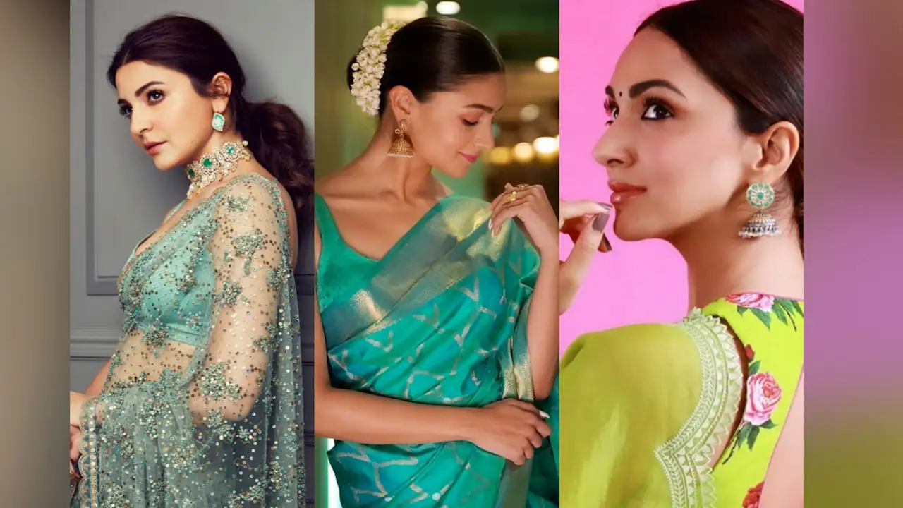 NAVRATRI 2022 Anushka Sharma to Alia Bhatt; Take inspiration for your green looks from these styling tricks