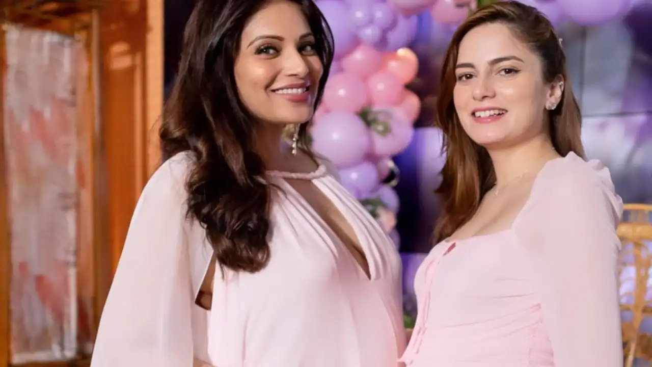 Bipasha Basu posts ‘bump to bump’ PIC with Ayaz Khan’s wife Jannat Khan; Says ‘our tribe is growing’ Bipasha Basu posts ‘bump to bump’ PIC with Ayaz Khan’s wife Jannat Khan; Says ‘our tribe is growing’