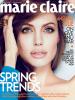 Angelina Jolie on the cover of Marie Claire India - Feb 2012