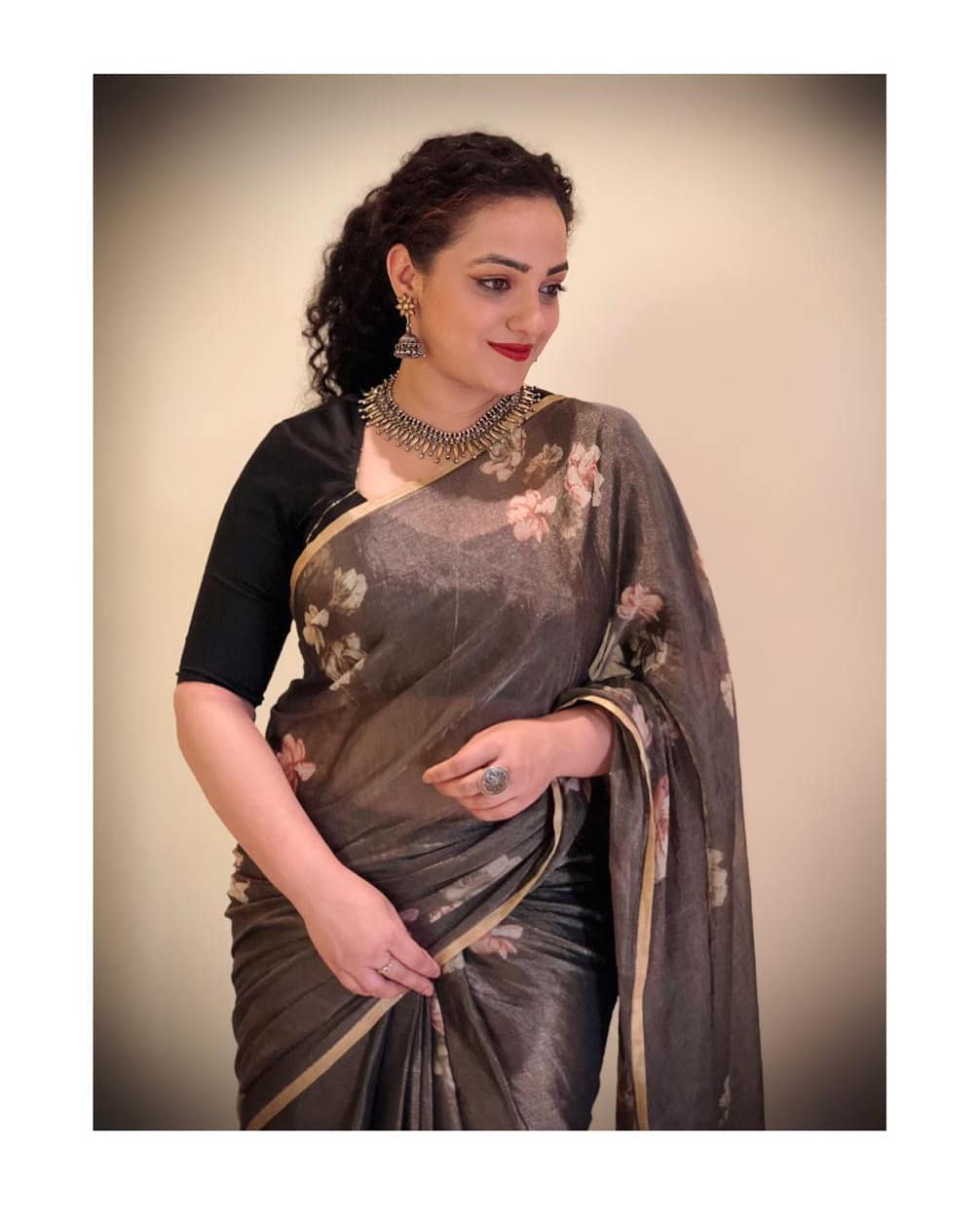 Beauty in saree