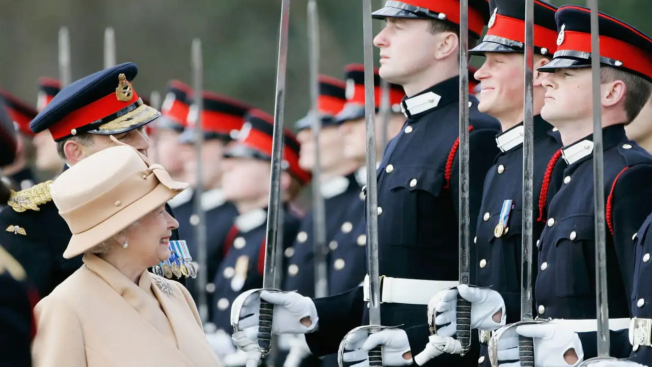 Vintage Point: When Queen's proud smile for Prince Harry at his Military Graduation made him blush