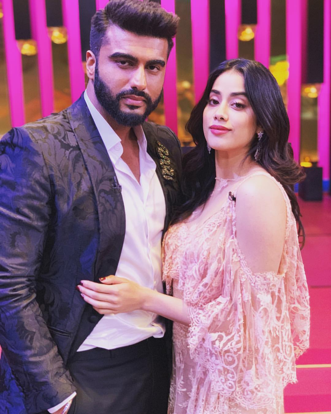 Koffee With Karan 6 Highlights Arjun Kapoor and Janhvi Kapoor showed that Its all about loving your family PINKVILLA