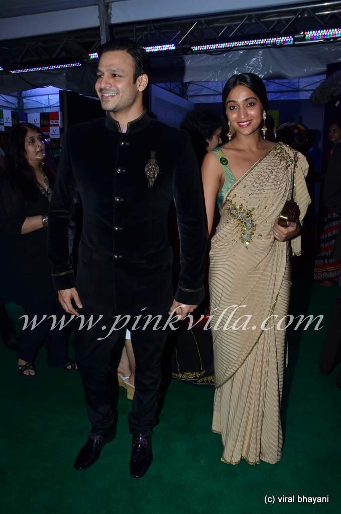 Vivek Oberoi & Priyanka Oberoi at the IIFA 2012 Awards