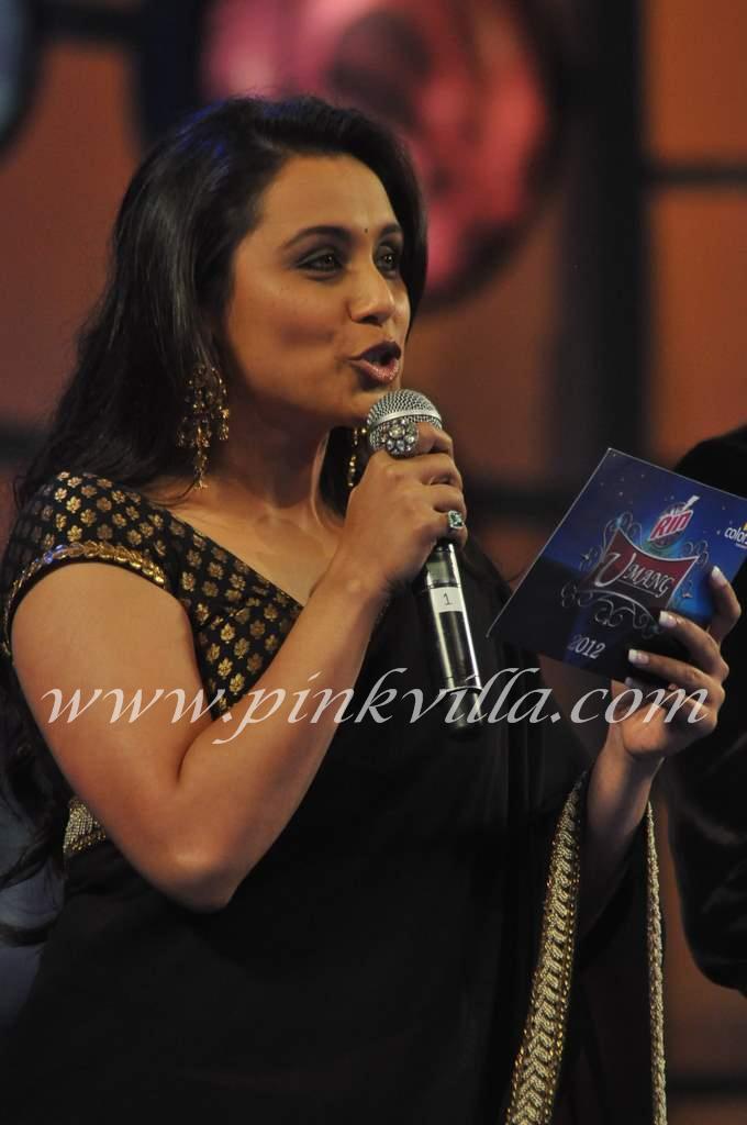 Rani Mukerji  at the Police Umang show 2012