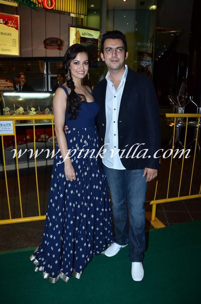 Dia Mirza and Sahil Sangha @ Shanghai film premiere at IIFA 2012