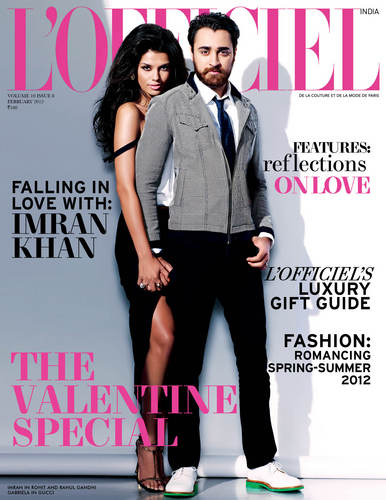 Imran Khan on the cover of L'Officiel(Feb 2012)