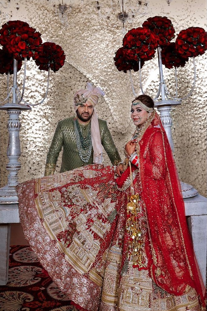 Deepika Padukone's Padmaavat designers were the mastermind behind Kapil Sharma and Ginni's wedding attires