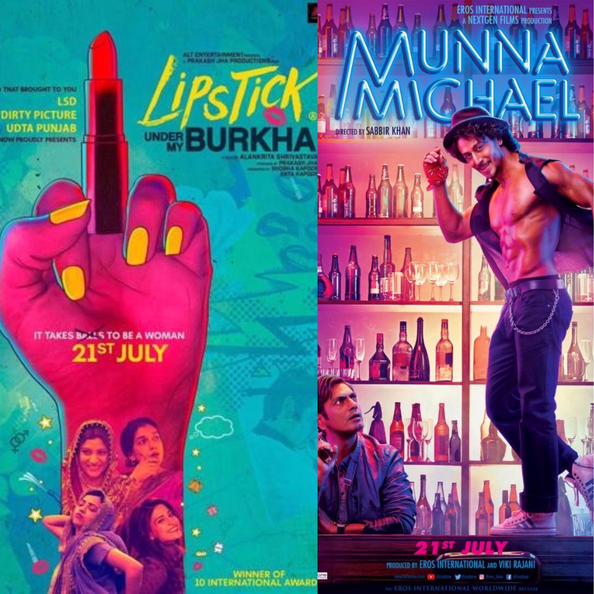 Box Office Report: Lipstick Under My Burkha scores well; Munna Michael does poor business on day 1