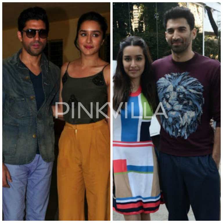 There is no fallout between Farhan Akhtar and Aditya Roy Kapur over Shraddha Kapoor