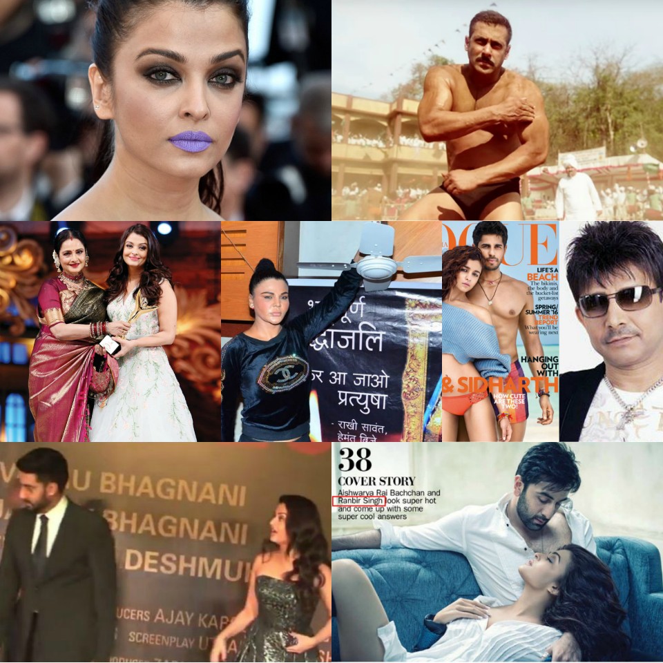 Aishwarya Rai And Salman Porn Vidio - Aishwarya's purple lips to Salman not apologizing for his rape comment:  These moments of 2016 will make you say WTF! | PINKVILLA