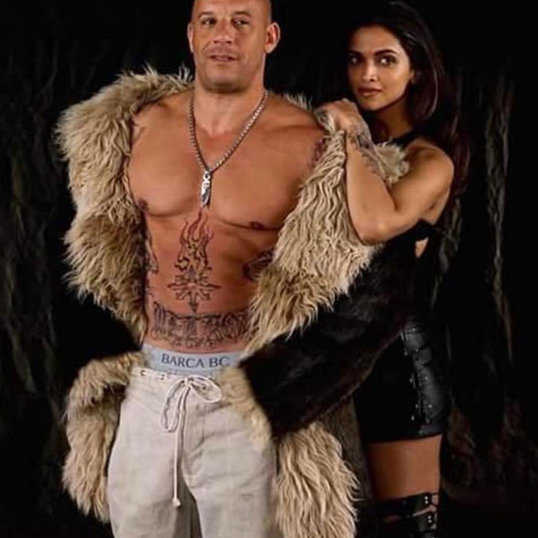 Vin Diesel posts a still with Deepika Padukone from their film xXx: Return of Xander Cage; hints at the sequel