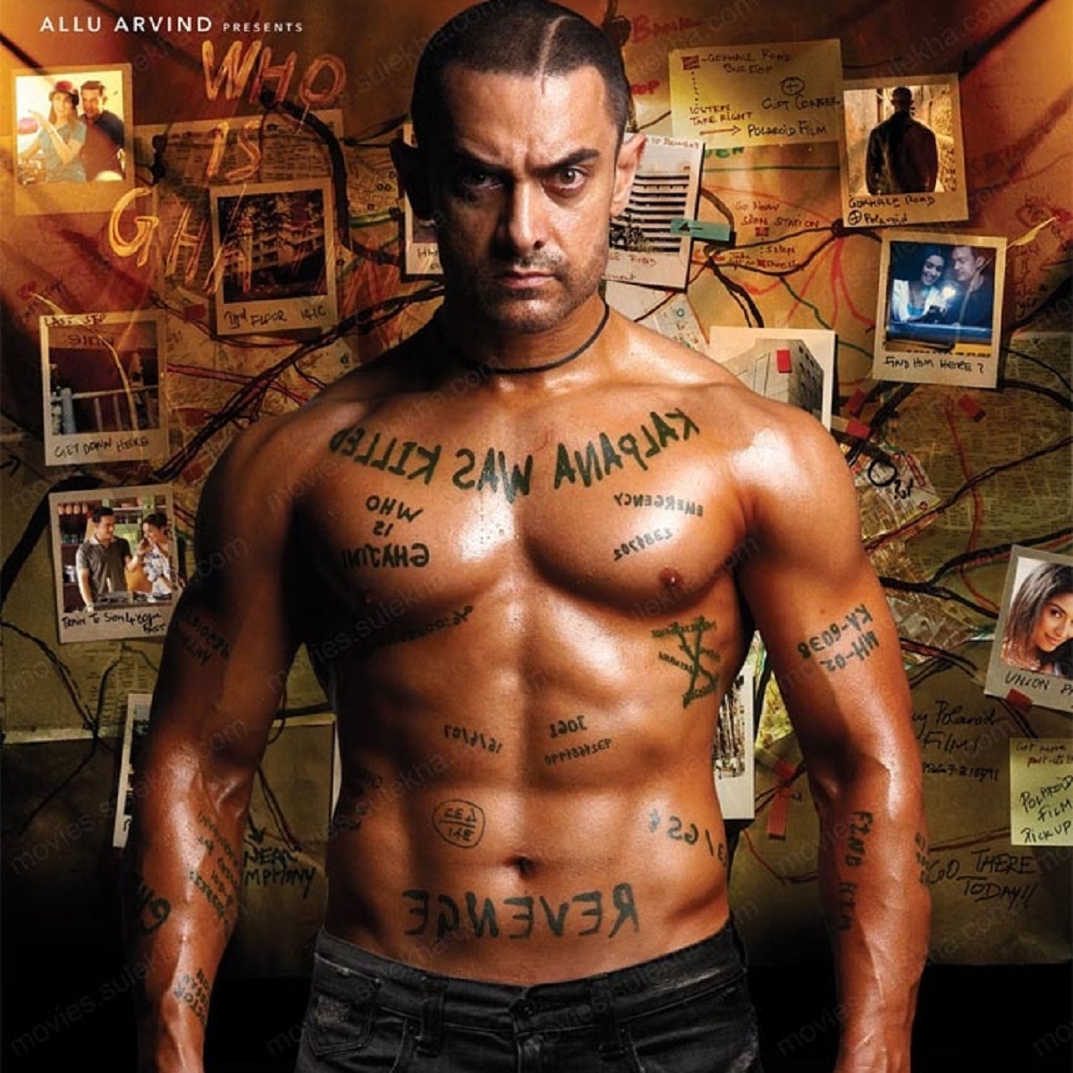 Aamir Khan in Ghajini