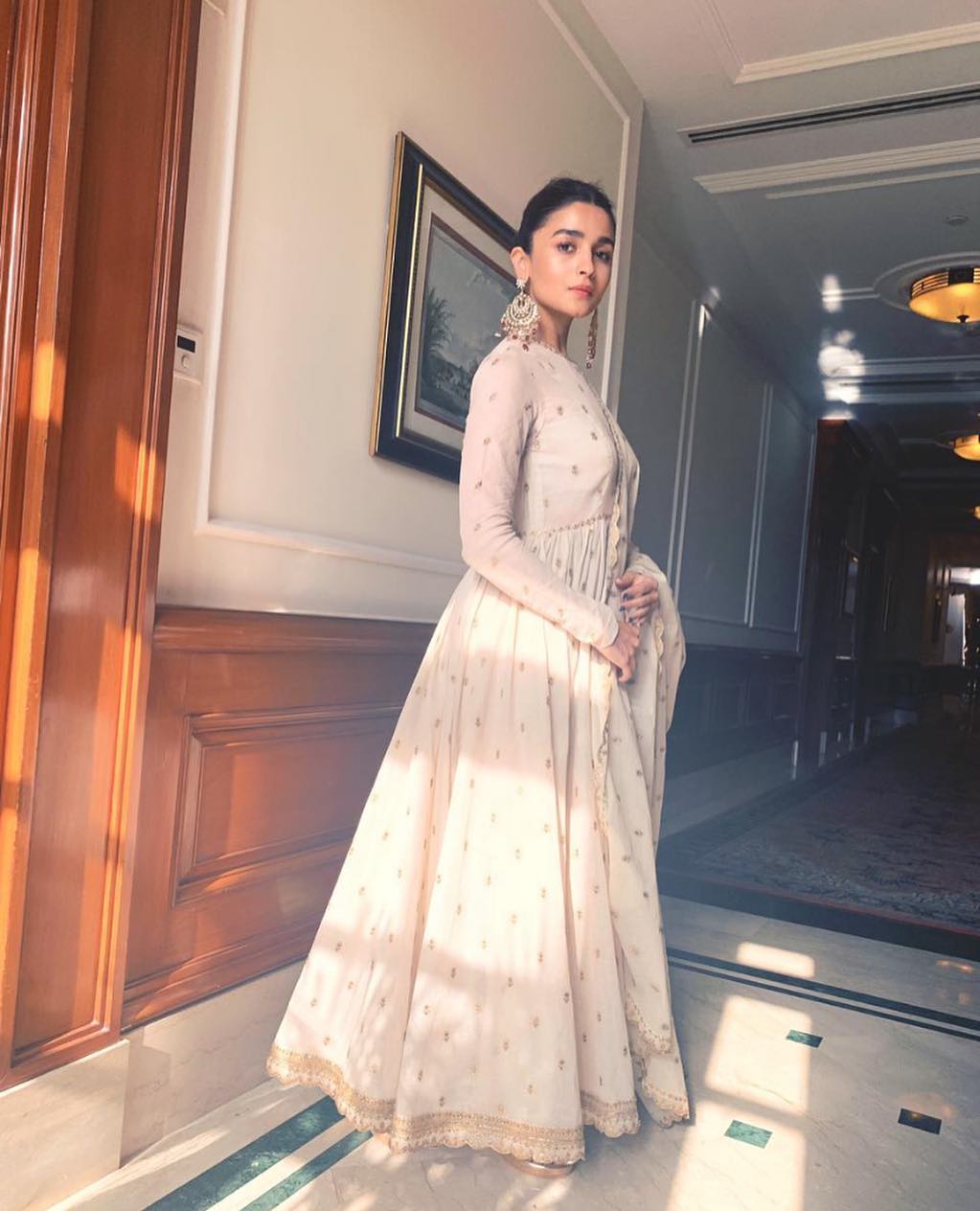 Buy Neha Mehta Couture Beige Lucknowi Embroidered Lehenga Set Online | Aza  Fashions